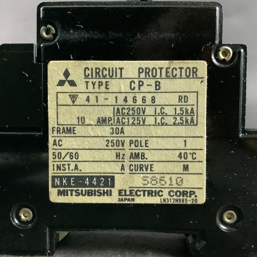 Used MITSUBISHI NKE-4421 CIRCUIT PROTECTOR ($10 OBO)