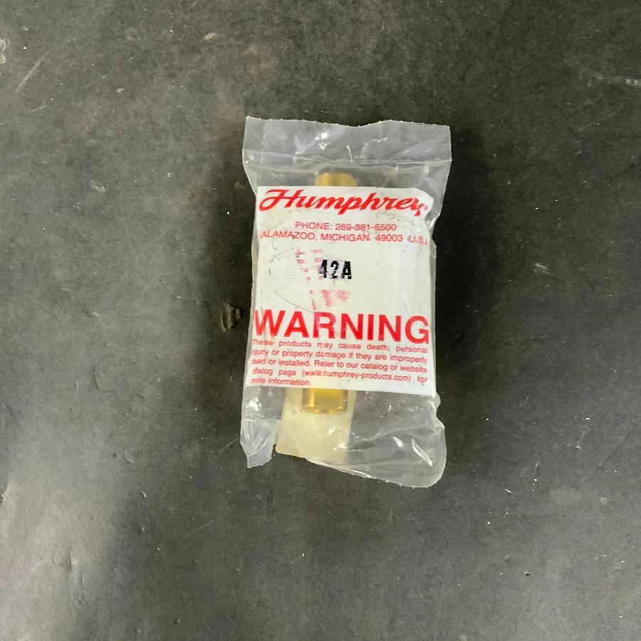 HUMPHREY 42A2 AIR PILOTED VALVE ($110 OBO)