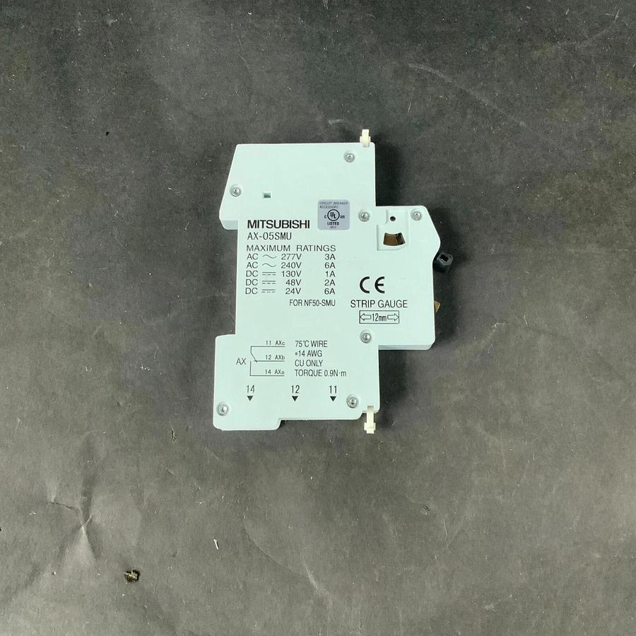 Used MITSUBISHI AX-05SMU AUXILIARY CONTACT ($7 OBO)
