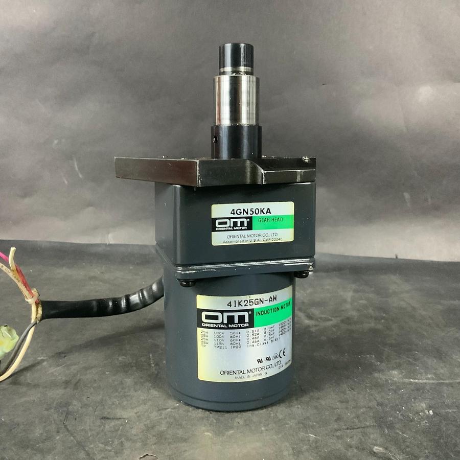 Used ORIENTAL MOTOR 41K25GN-AW INDUCTION MOTOR ($145 OBO)