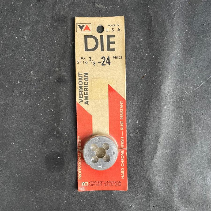 VERMONT AMERICA 5116 3/8 DIE
