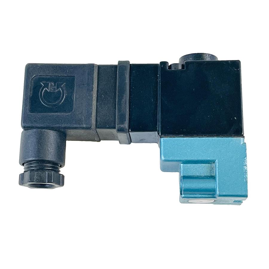 Used MAC 130B-112JB SOLENOID AIR VALVE 120V 60HZ 110V 50HZ 3-WAY 150 PSI DIN