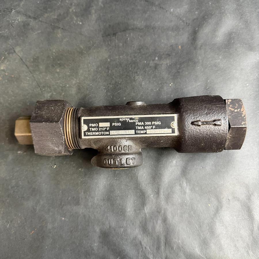 Used SPIRAX-SARCO CL-6B-L09 THERMOSTATIC STEAM TRAP ($150 OBO)