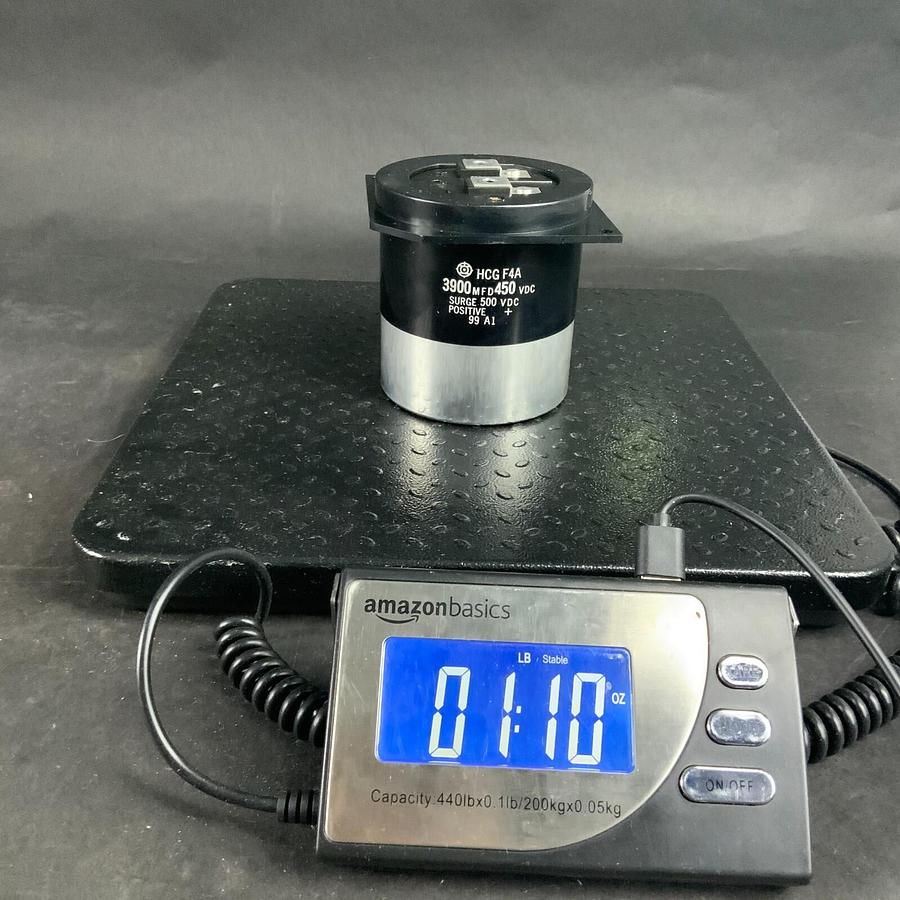 Used HITACHI 3900MFD 450VDC CAPACITOR ($45 OBO)