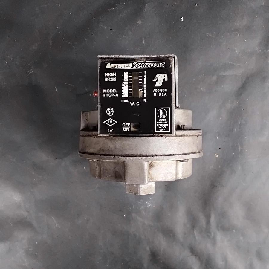 Used ANTUNES CONTROLS RHGP-A HIGH PRESSURE SWITCH ($50 OBO)