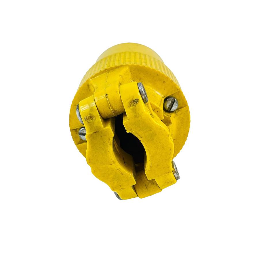 Used PASS & SEYMOUR 29W74 TWIST LOCK FEMALE CONNECTOR 30A 125/250V