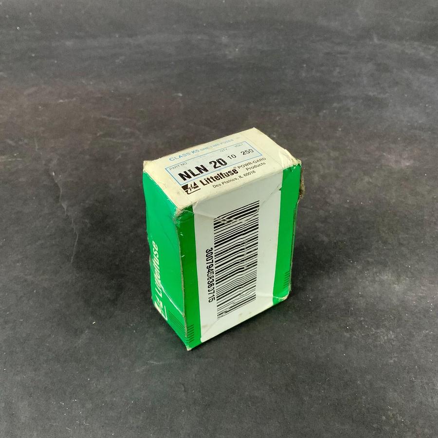 Used LITTELFUSE NLN 20 FUSE - BOX OF 10 ($80 OBO)