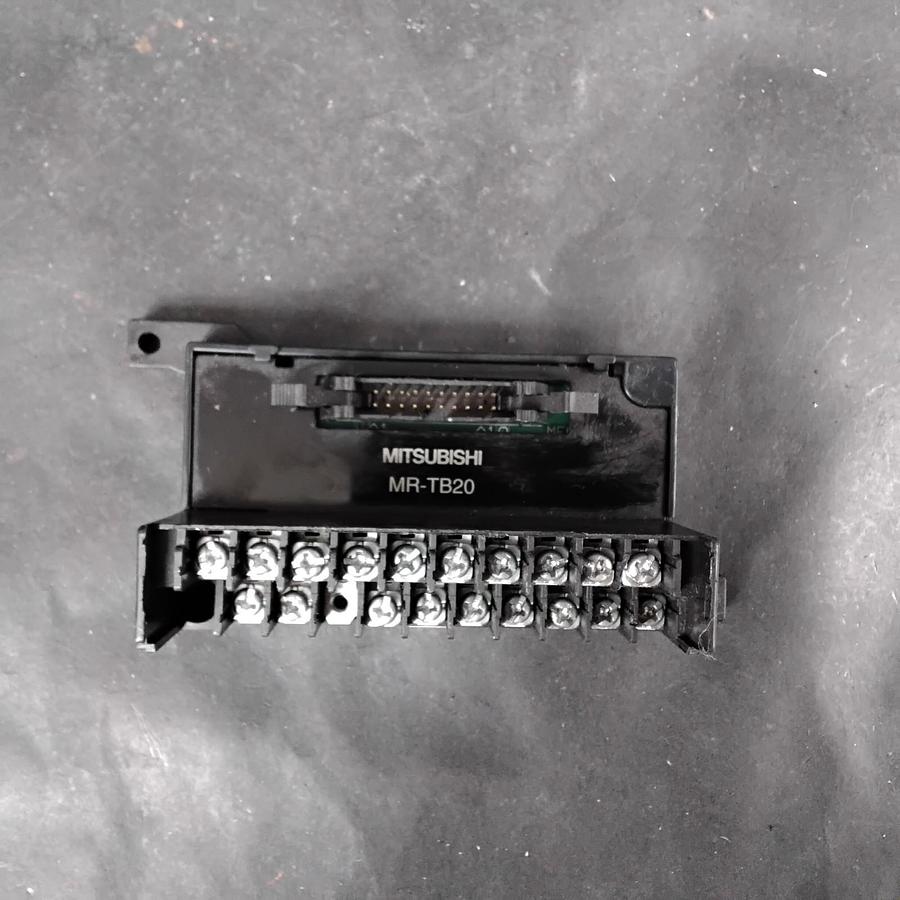 Used MITSUBISHI MR-TB20 TERMINAL BLOCK ($26 OBO)