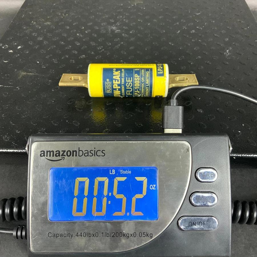 Refurbished BUSSMANN LPJ-100SP LOW PEAK FUSE ($19 OBO) - REFURBISHED