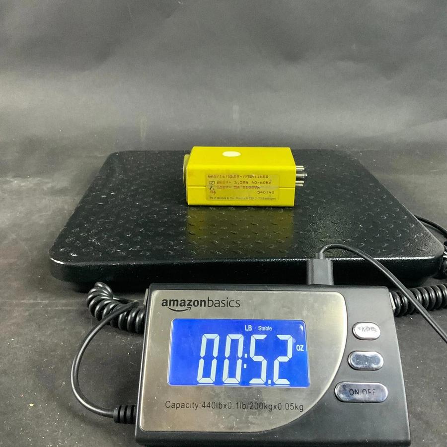 Used PILZ QAS-1S-220V-FBM16KΩ TIME DELAY RELAY ($20 OBO)