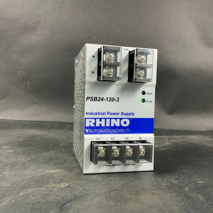 Used AUTOMATION DIRECT RHINO PSB24-120-C INDUSTRIAL POWER SUPPLY ($70 OBO)