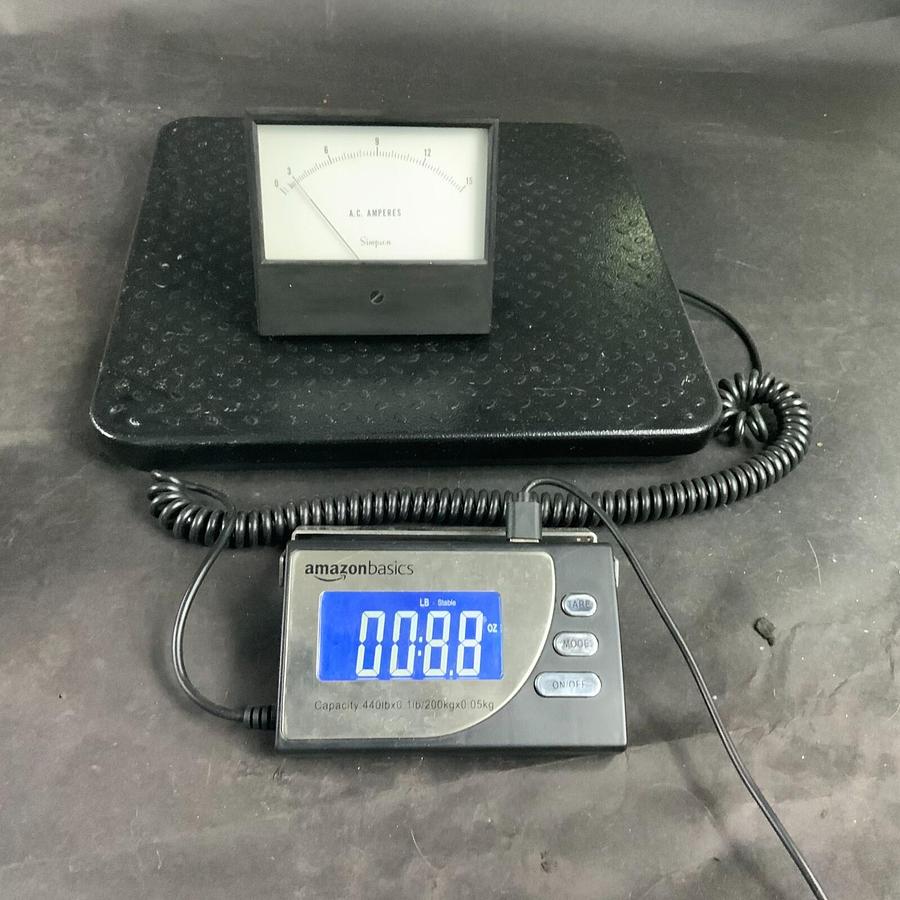 Used SIMPSON AC AMPERES PANEL METER 0-15 ($50 OBO)