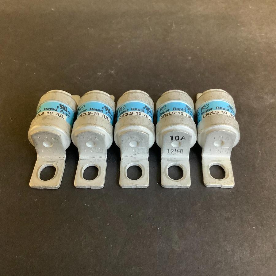 FUJI ELECTRIC CR2LS-10 SUPER RAPID FUSE - SET OF 5 ($40 OBO)