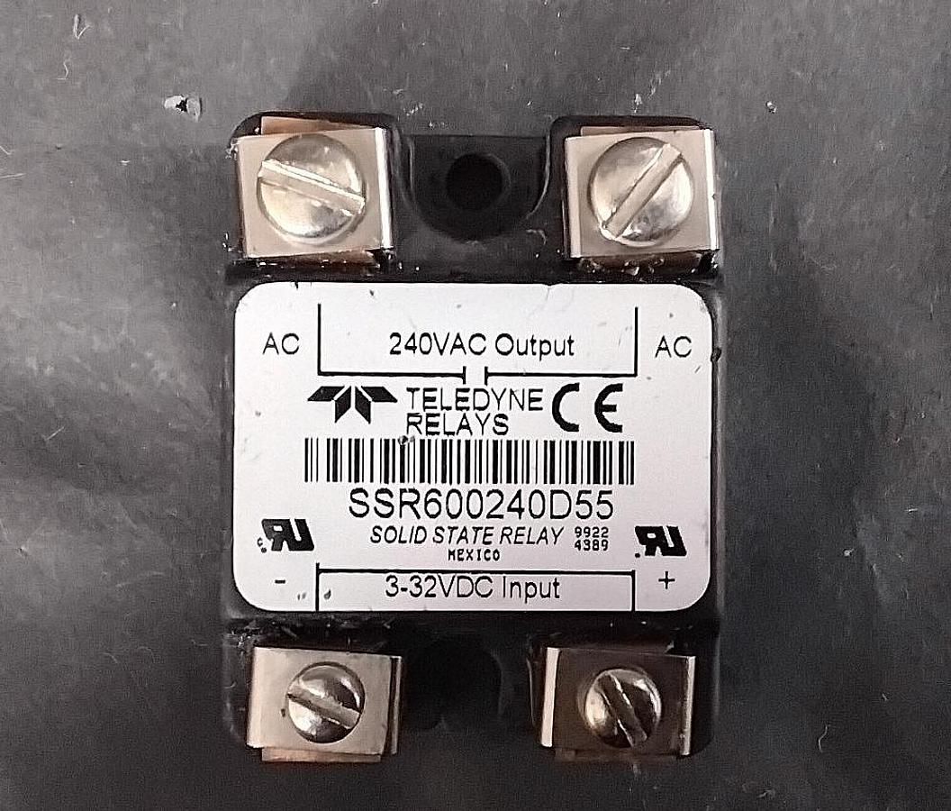 Used TELEDYNE SSR600240D55 SOLID STATE RELAY ($20 OBO)