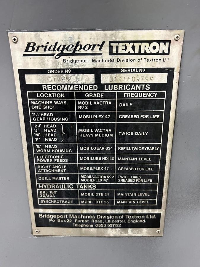 Refurbished Bridgeport Vertical Mill - JB30928 - Series I - 9"x42" Table ($8,500 OBO) 2025