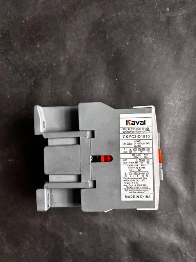 Used KAYAL CKYC3-D1810 CONTACTOR ($25 OBO)