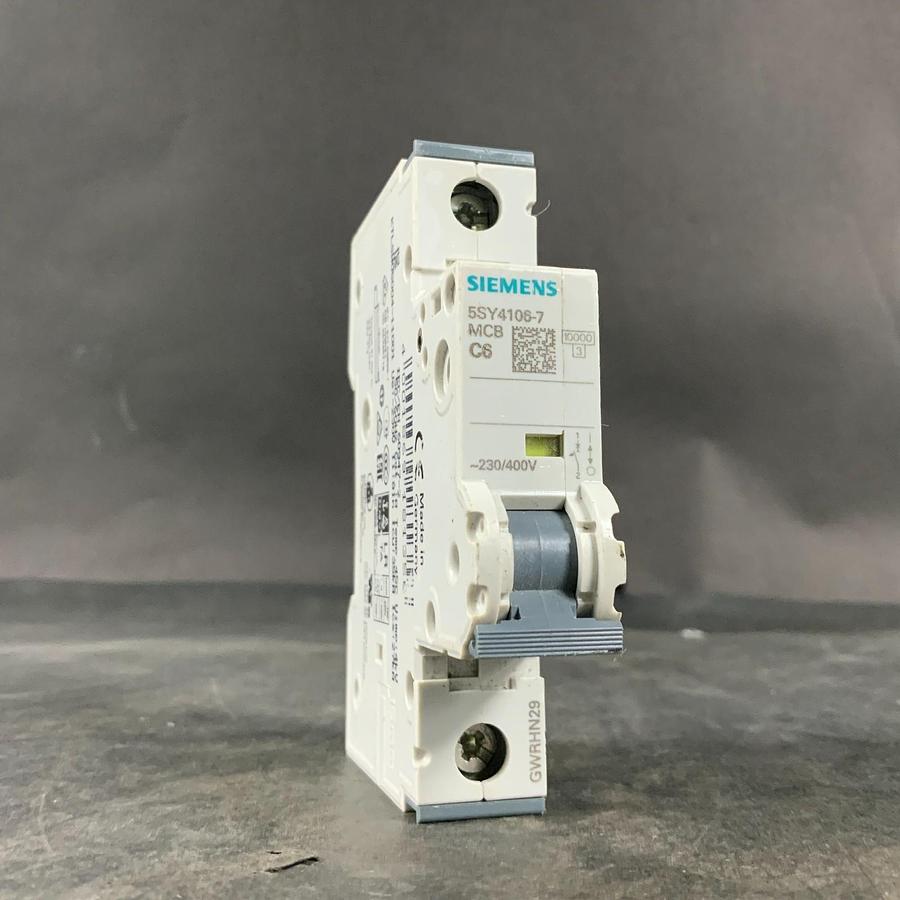 Used SIEMENS 5SY4106-7 C6 CIRCUIT BREAKER ($20 OBO)
