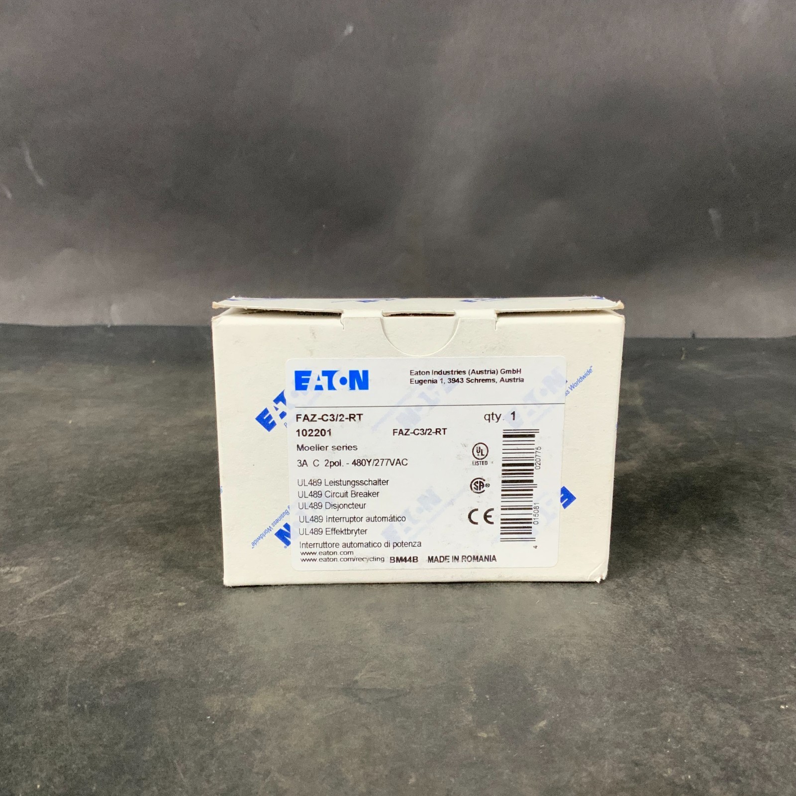 Used EATON FAZ-C3/2-RT CIRCUIT BREAKER ($20 OBO)