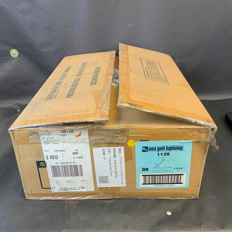 Used SEA GULL LIGHTING 1128 INCANDESCENT AIRTIGHT HOUSING - PACK OF 6 ($70 OBO)