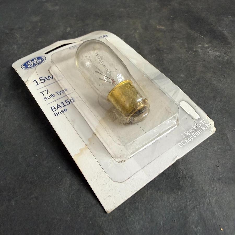 Used GENERAL ELECTRIC 15W T7 BA15d BULB