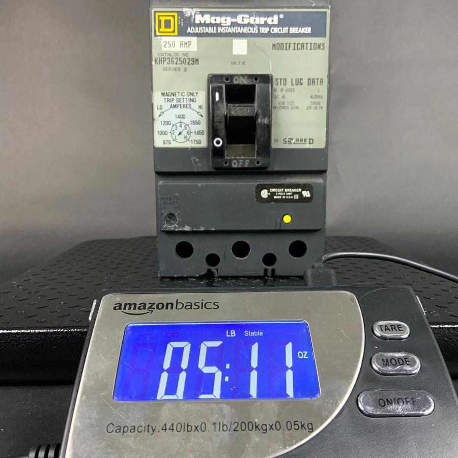 Used SQUARE D KHP3625029M CIRCUIT BREAKER (RARE! $1200 OBO)