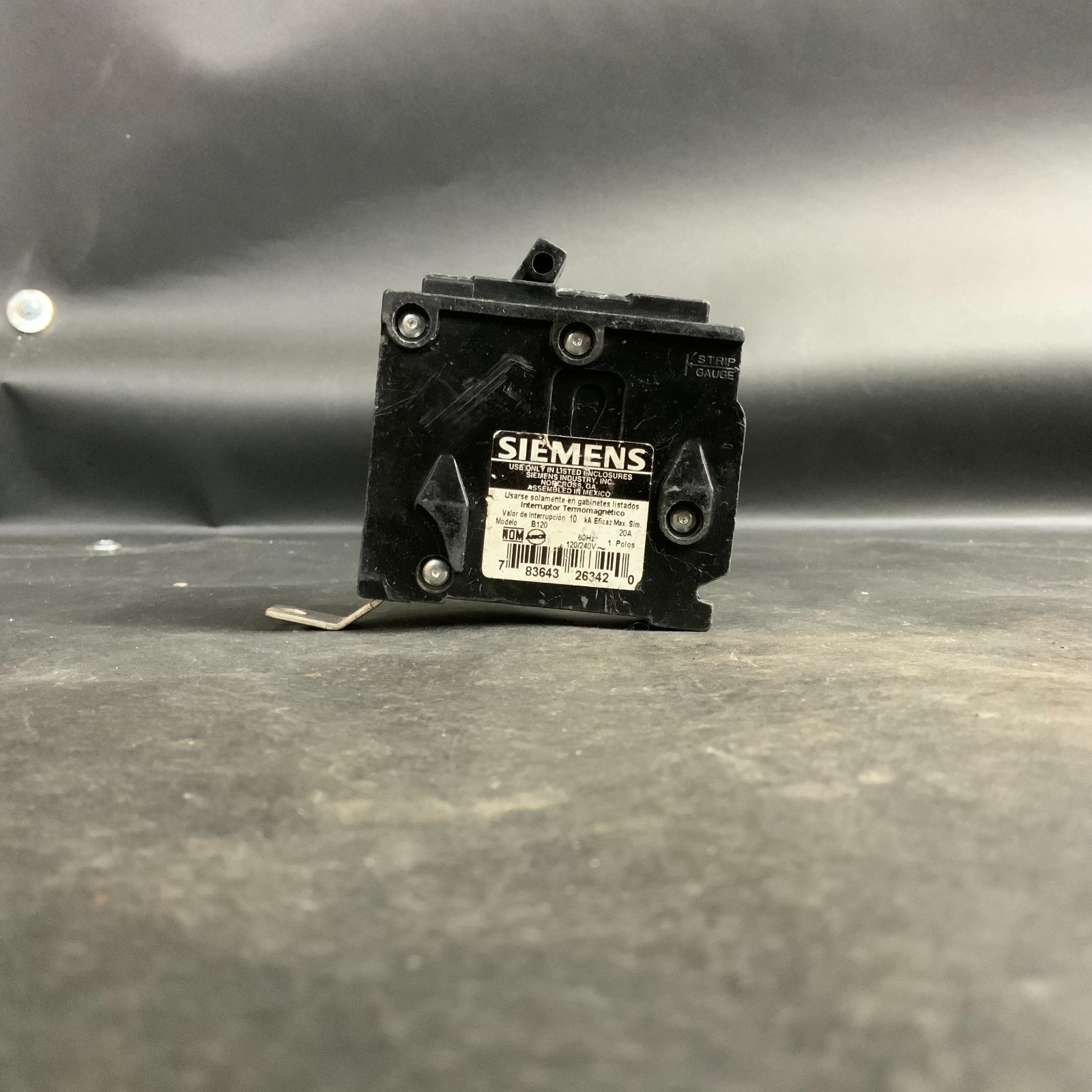 Used SIEMENS B120 120/240V AC 20A 1P ($17 OBO)