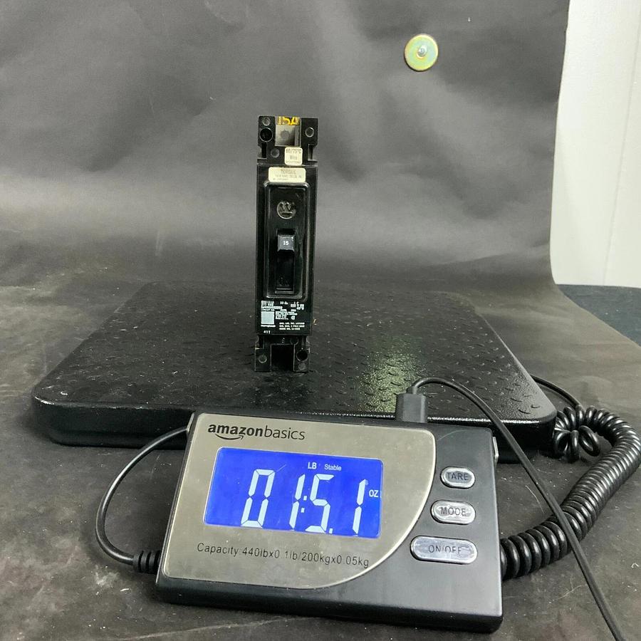 Used WESTINGHOUSE EHB1015 CIRCUIT BREAKER ($20 OBO)