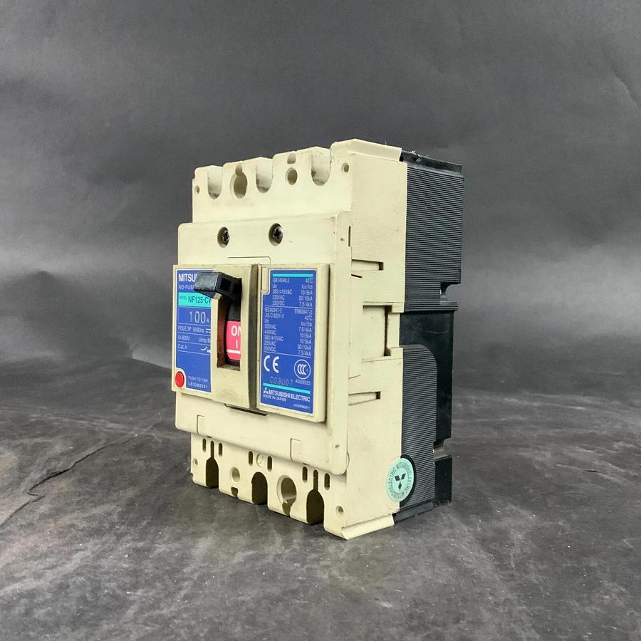 Used MITSUBISHI NF125-CW-100A CIRCUIT BREAKER ($100 OBO)