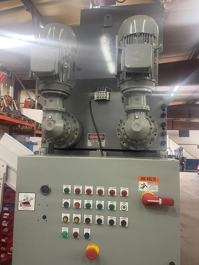 Used Industrial Quad Shredder Machine -Komar Industries #QR3030-40, 2021 ($55000 OBO)