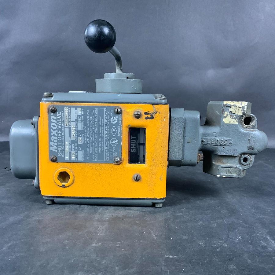 Used MAXON 1” 125 PSIG SHUT-OFF VALVE ($400 OBO)