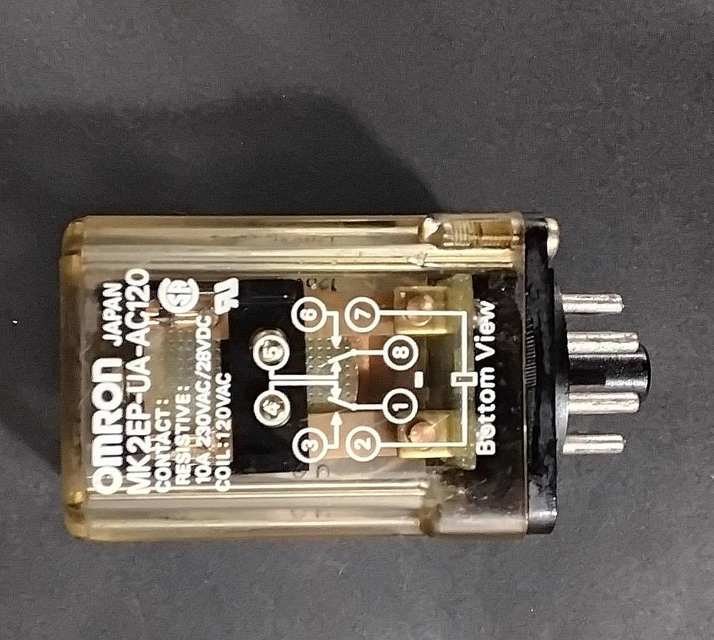Used OMRON MK2EP-UA-AC120 RELAY ($102 OBO)