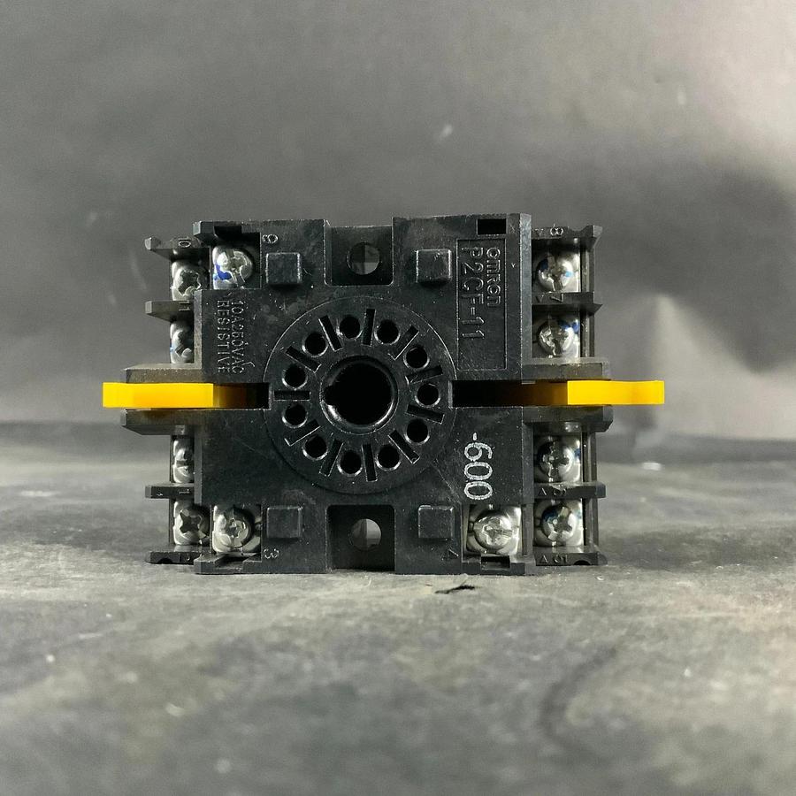 Used OMRON P2CF-11-600 RELAY SOCKET BASE ($8 OBO)