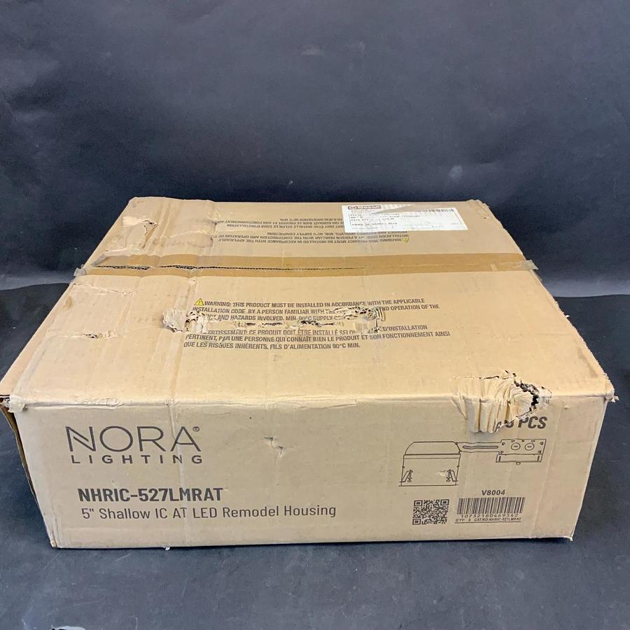Used NORA LIGHTING NHRIC-527LMRAT 5" LED HOUSING - BOX OF 6 ($100 OBO)