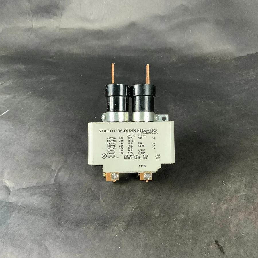 Used STRUTHERS DUNN M35AA-120A POWER RELAY ($100 OBO)