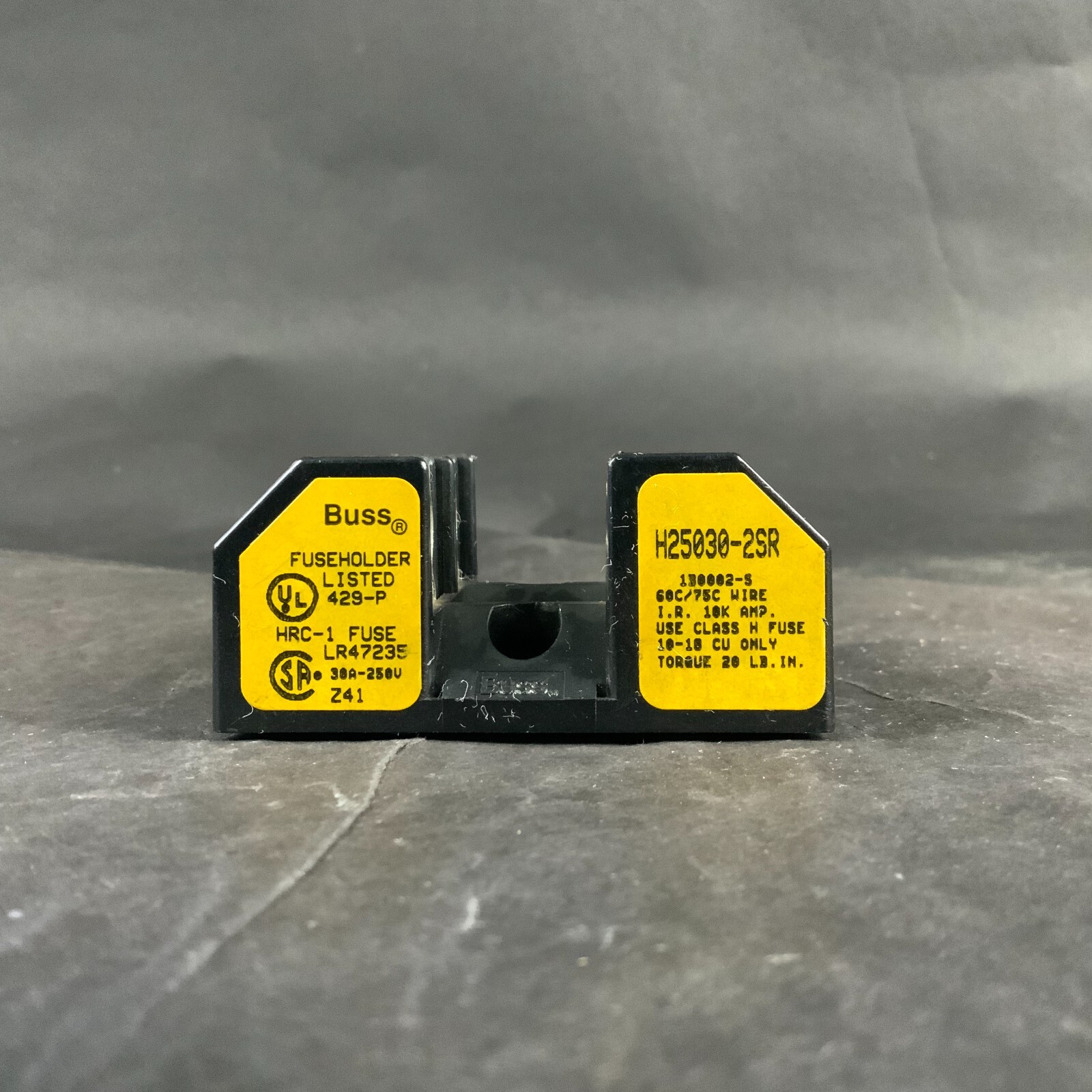 Used BUSSMANN H25030-2SR FUSE HOLDER ($11 OBO)