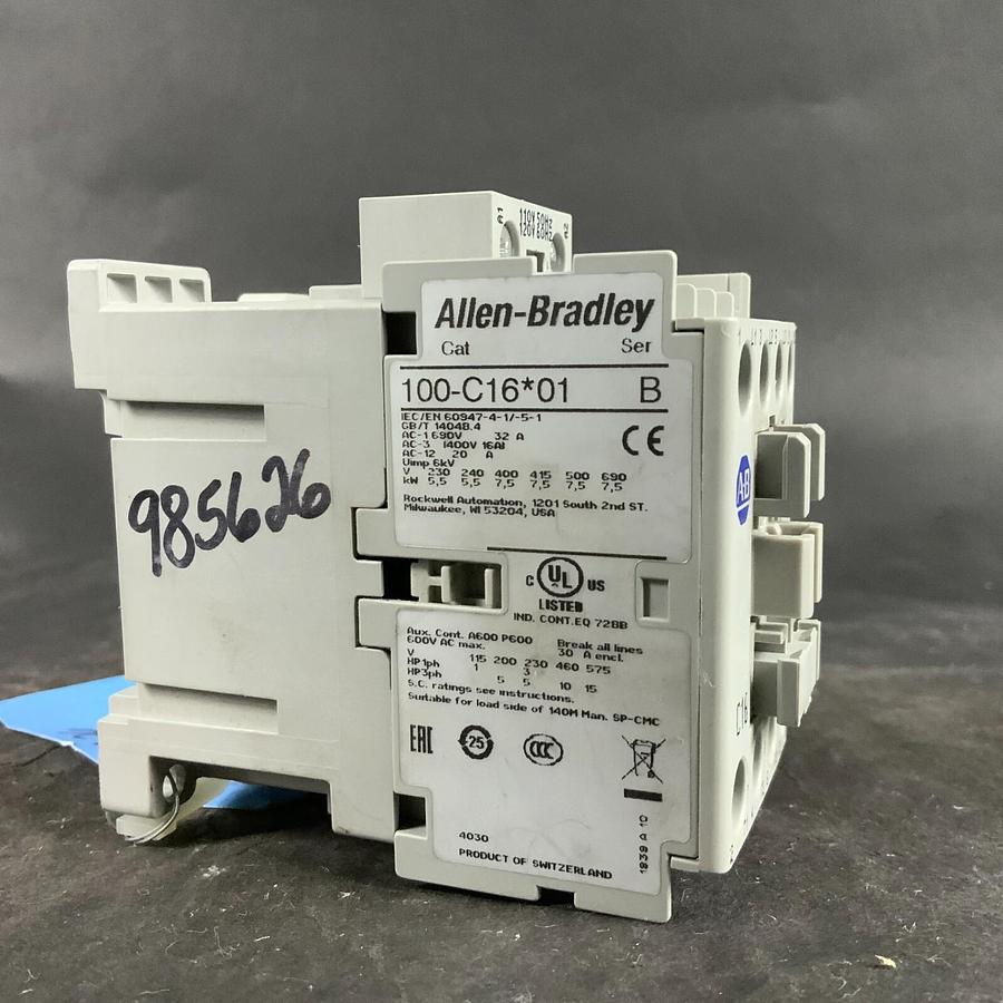 Used ALLEN BRADLEY 100-C16-01 CONTACTOR ($60 OBO)