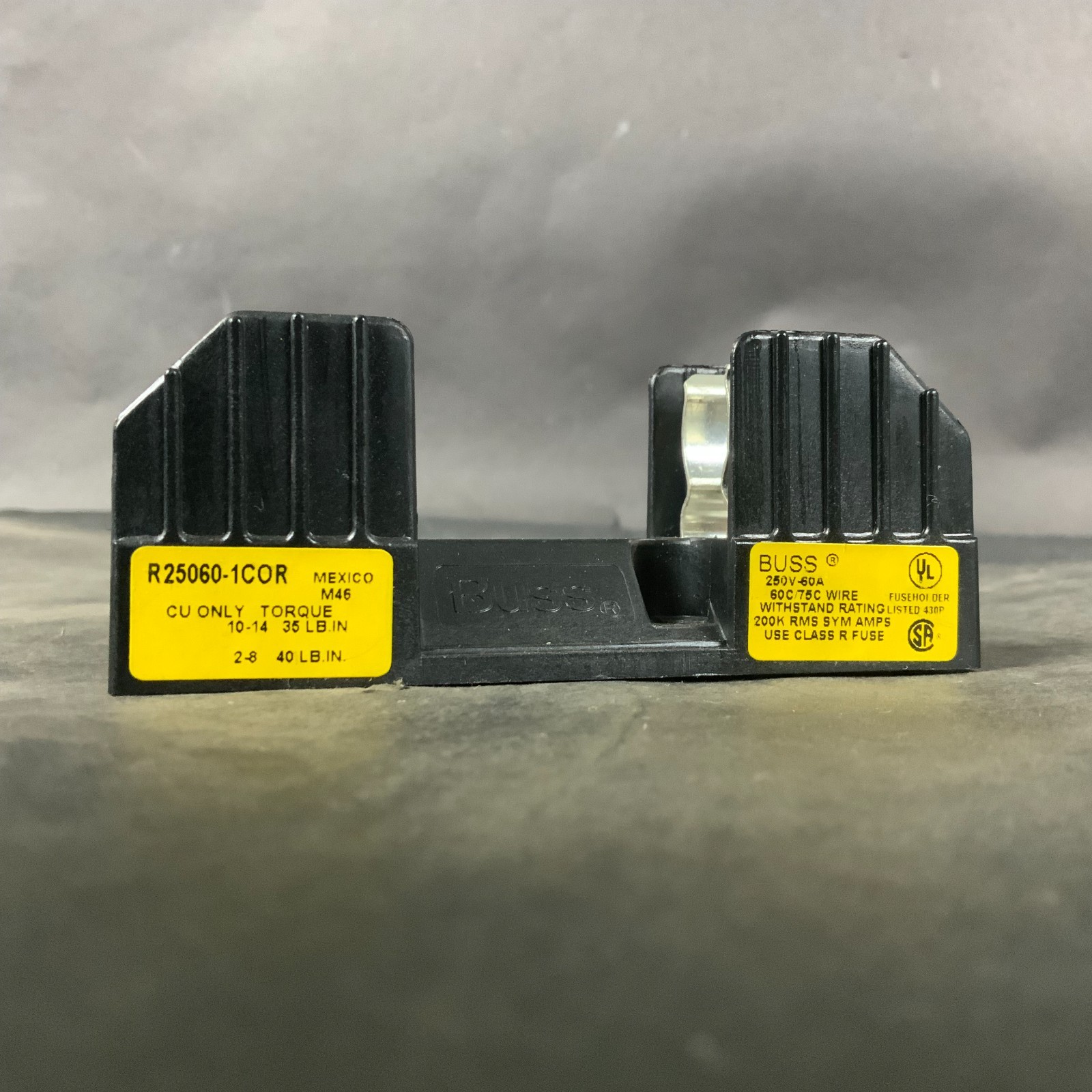 Used BUSSMANN R25060-1COR FUSE BLOCK HOLDER ($10 OBO)