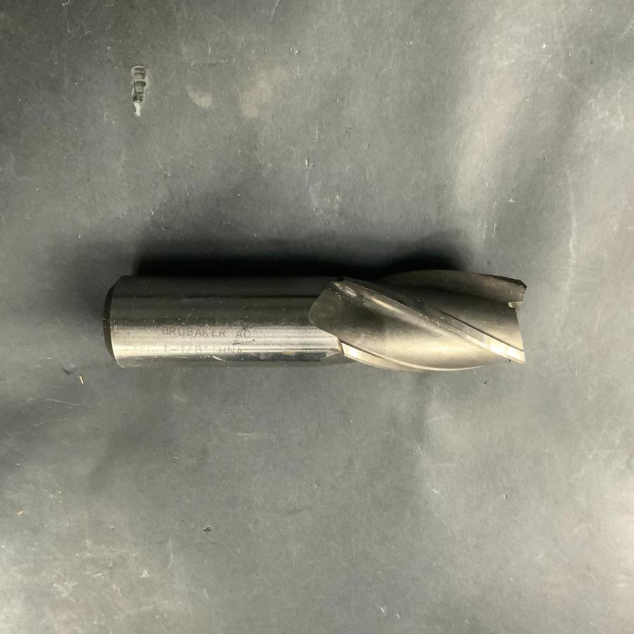 Used BRUBAKER 1-1/8” HNA AO 4-FLUTE END MILL ($25 OBO)
