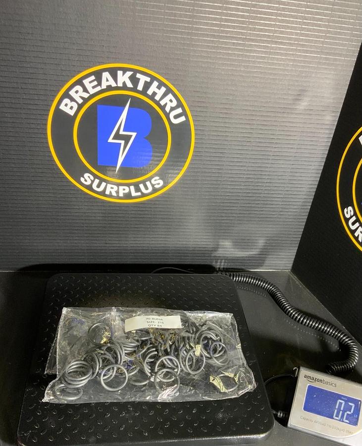 Used O-RINGS 215 N701 BUNA (NBR) ($4.99BAG/OBO