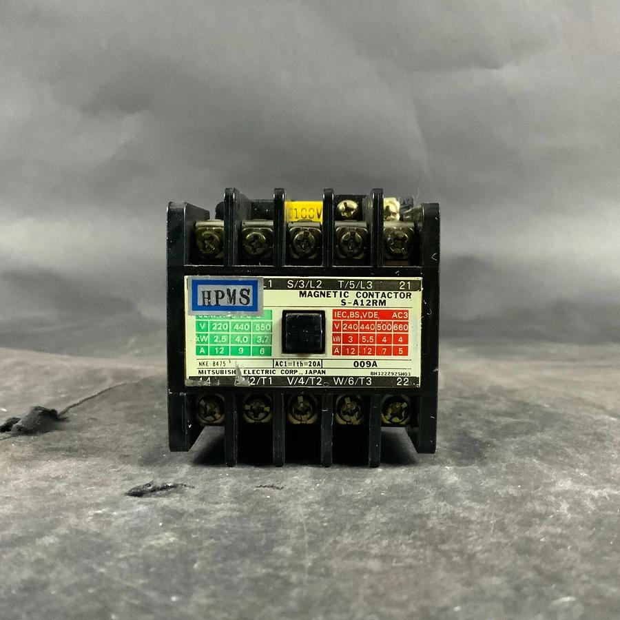 Used MITSUBISHI S-A12RM MAGNETIC CONTRACTOR ($25 OBO)