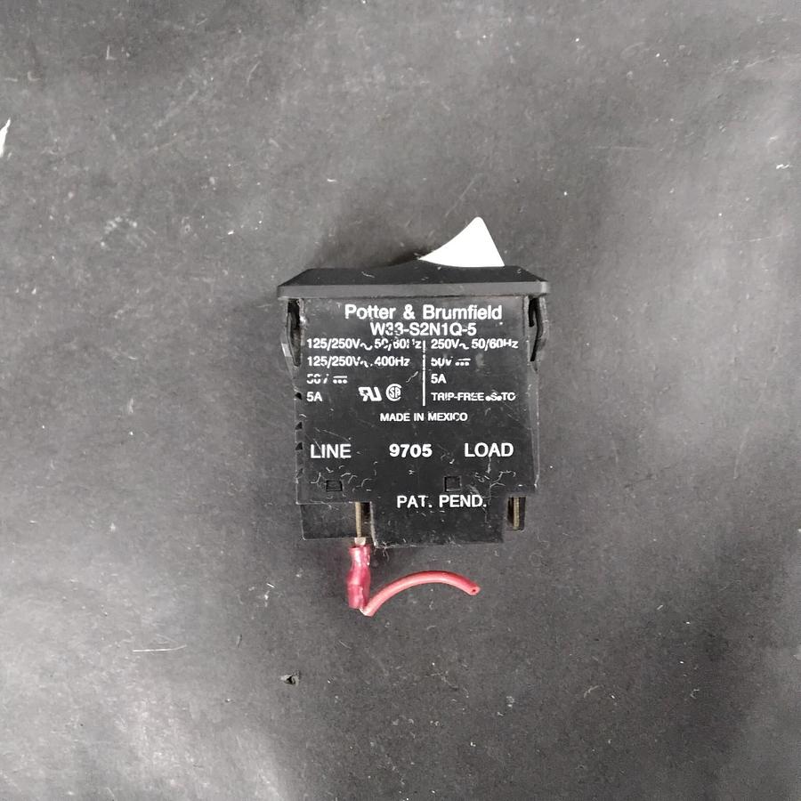 Used POTTER & BRUMFIELD W33-S2N1Q-5 CIRCUIT BREAKER ($20 OBO)