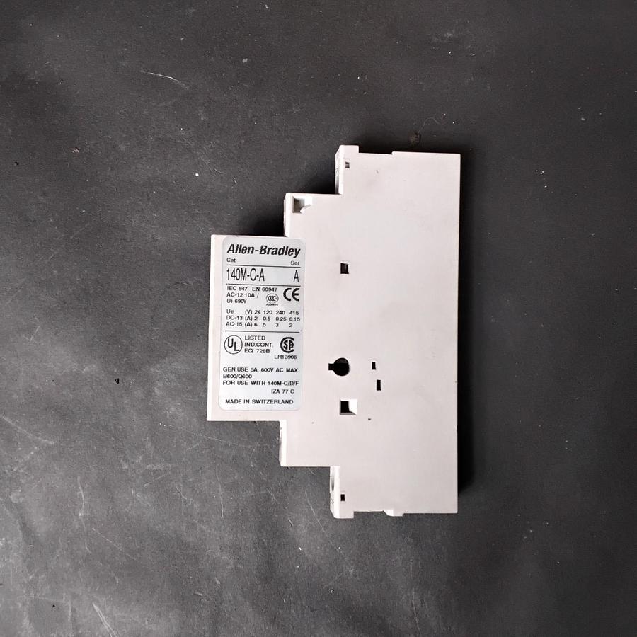 Used ALLEN BRADLEY 140M-C-A AUXILIARY CONTACT ($9 OBO)