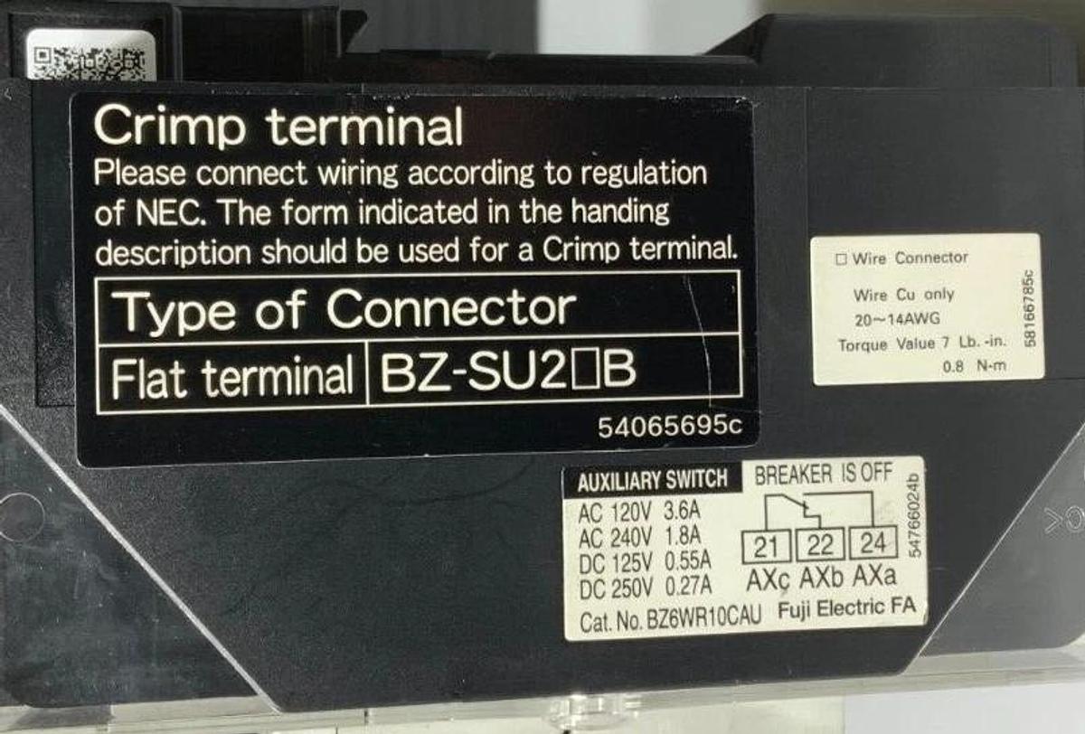 Used FUJI BW50RAGU-3P020