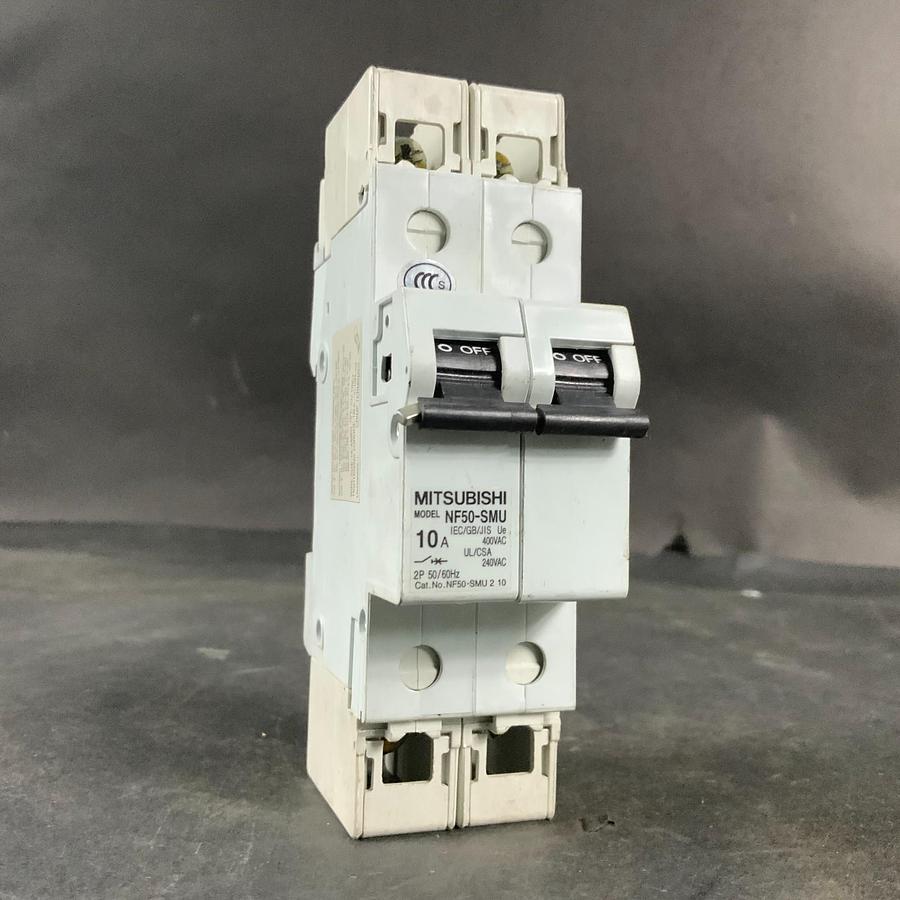 Used MITSUBISHI NF50-SMU 10A CIRCUIT BREAKER ($25 OBO)