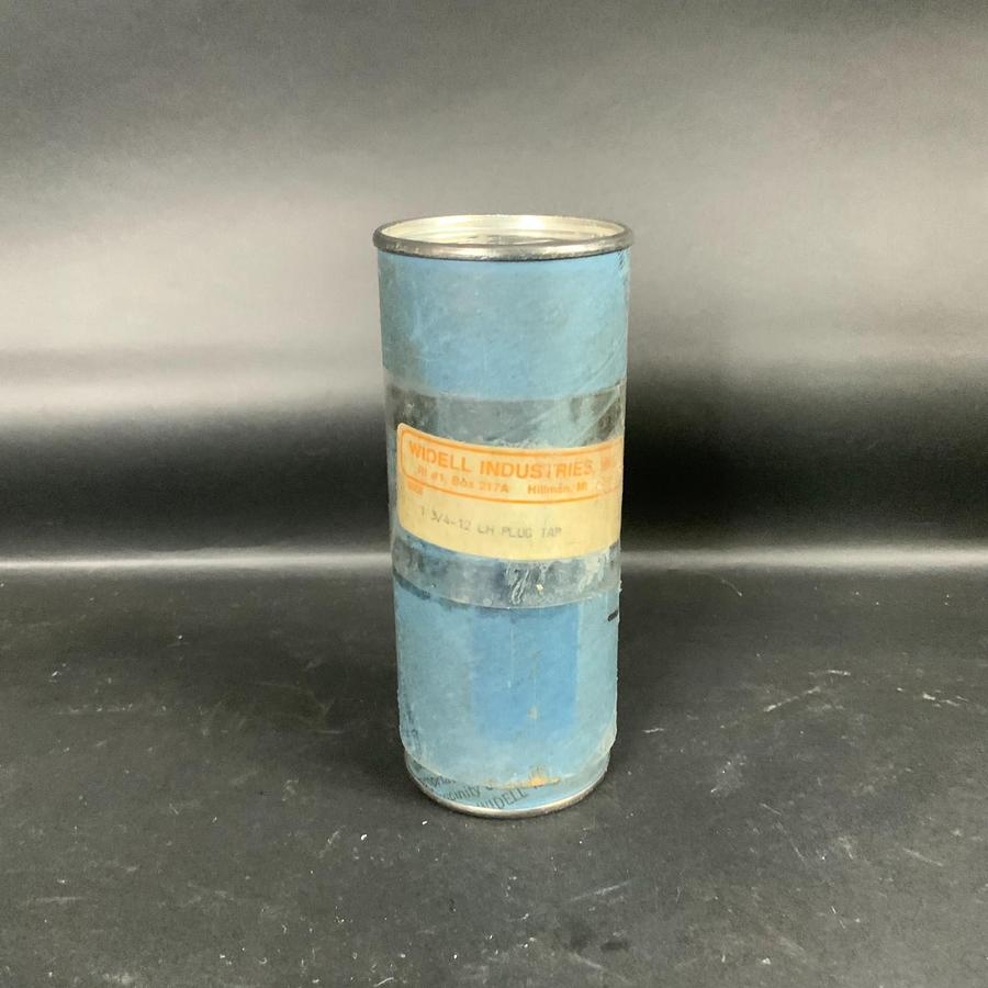 WIDELL 1-3/4-12 294712-2 5-FLUTE LEFT HAND HSS PLUG TAP ($95 OBO）