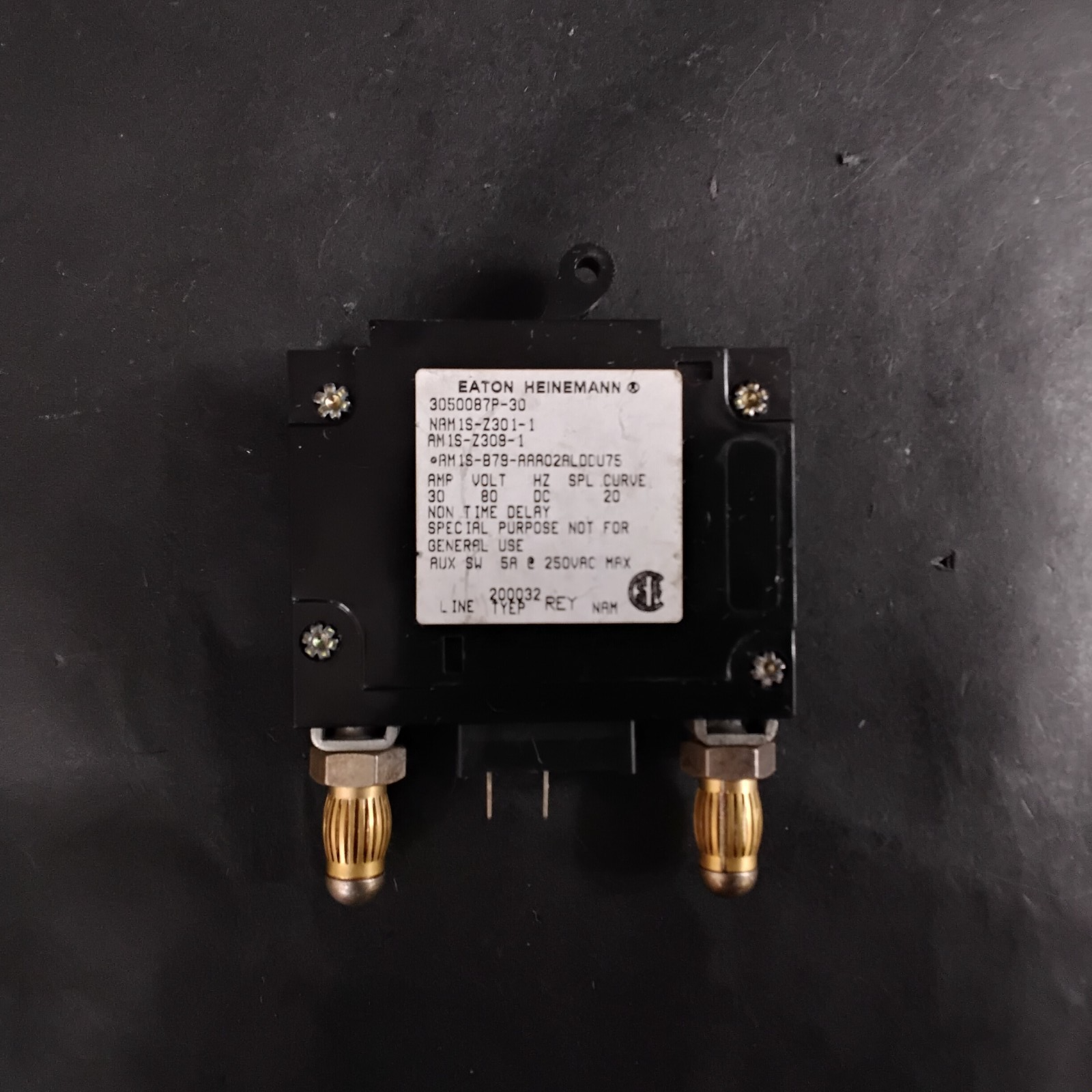 Used EATON 3050087P-30 CIRCUIT BREAKER ($20 OBO)
