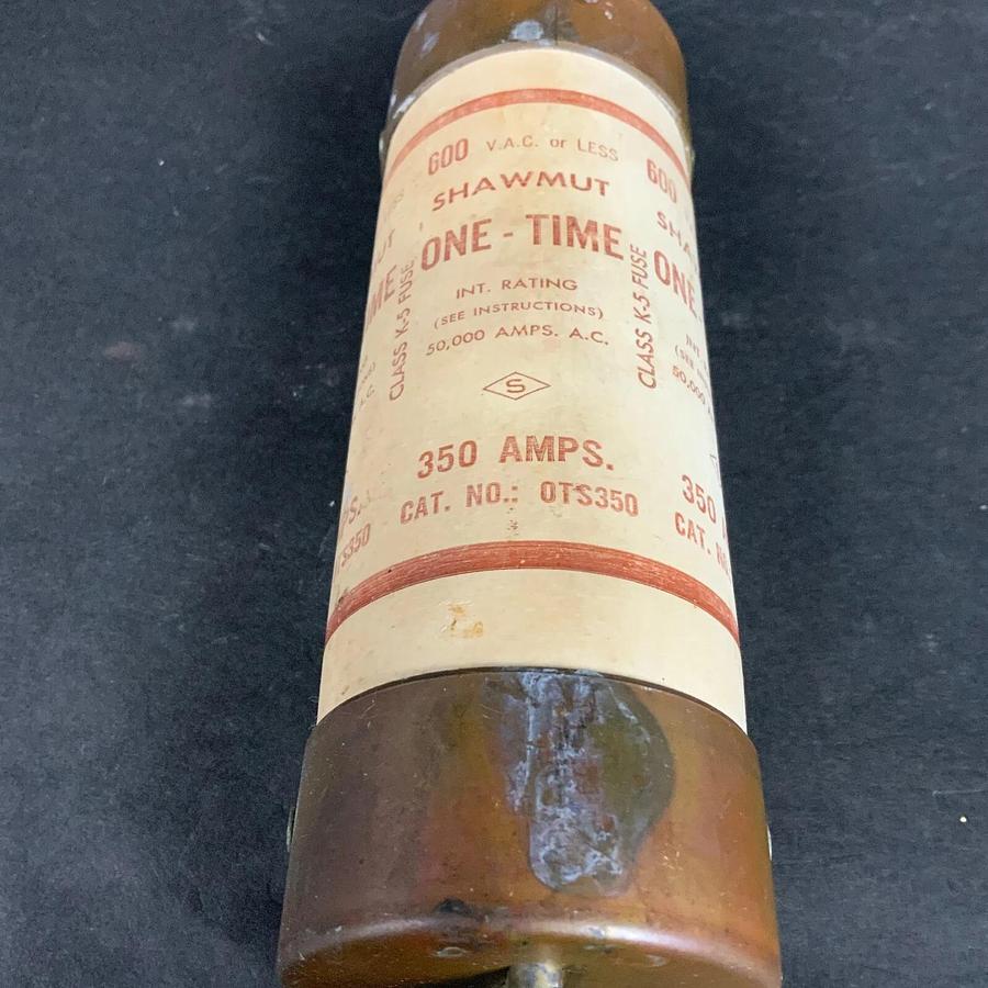 Used FERRAZ SHAWMUT OTS350 OLD STOCK FUSE ($40 OBO)