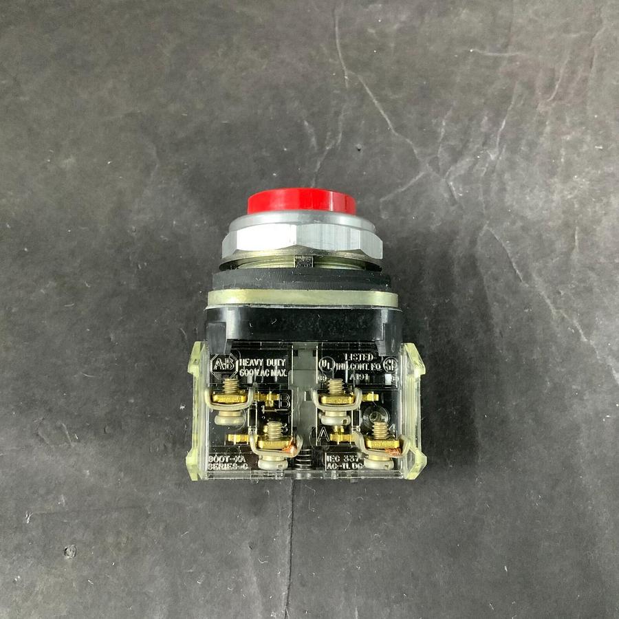 Used ALLEN BRADLEY 800T-B RED PUSHBUTTON ($12 OBO)