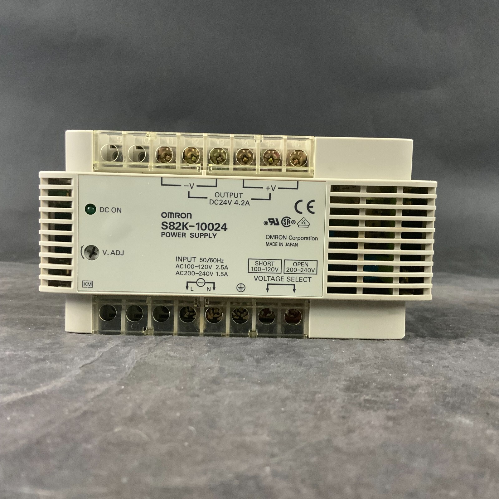 Used OMRON S82K-10024 POWER SUPPLY MODULE ($50 OBO)