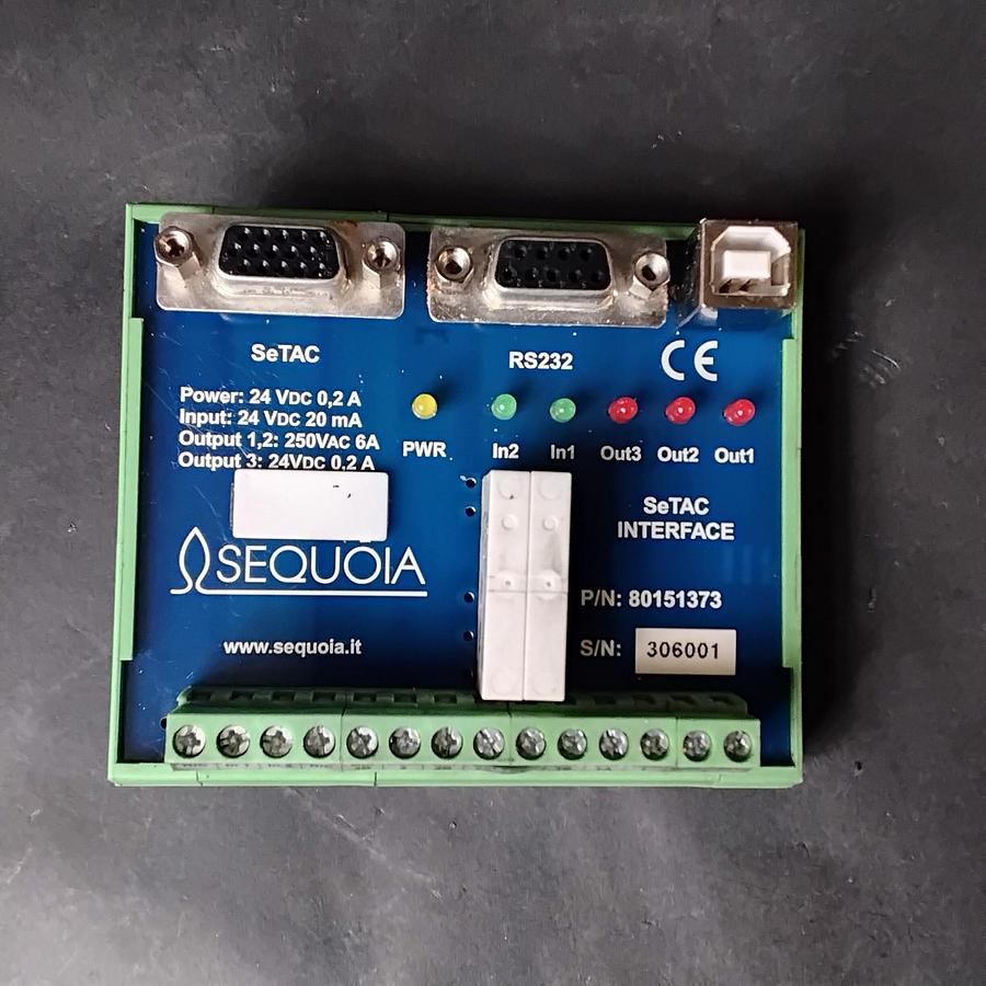 Used SEQUOIA SETAC RS232 INTERFACE MODULE ($70 OBO)